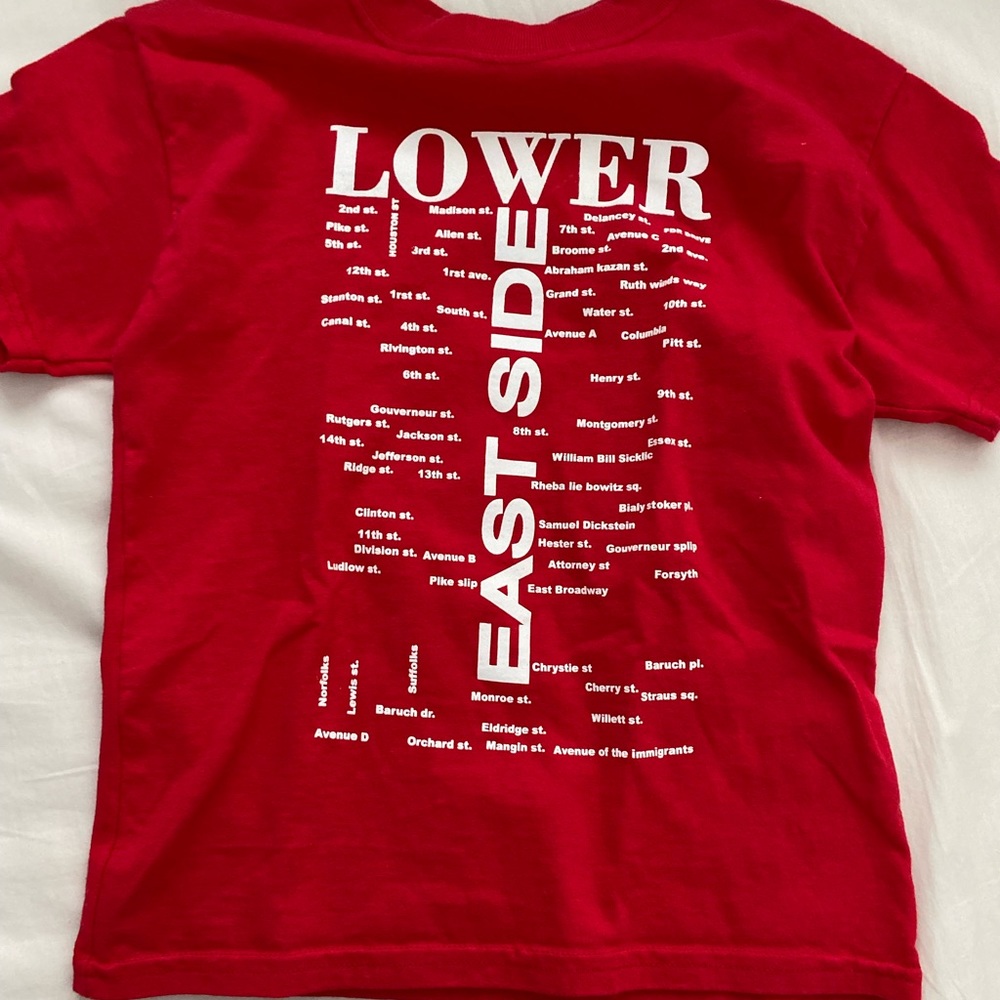 “NY Shirt “lower east side”